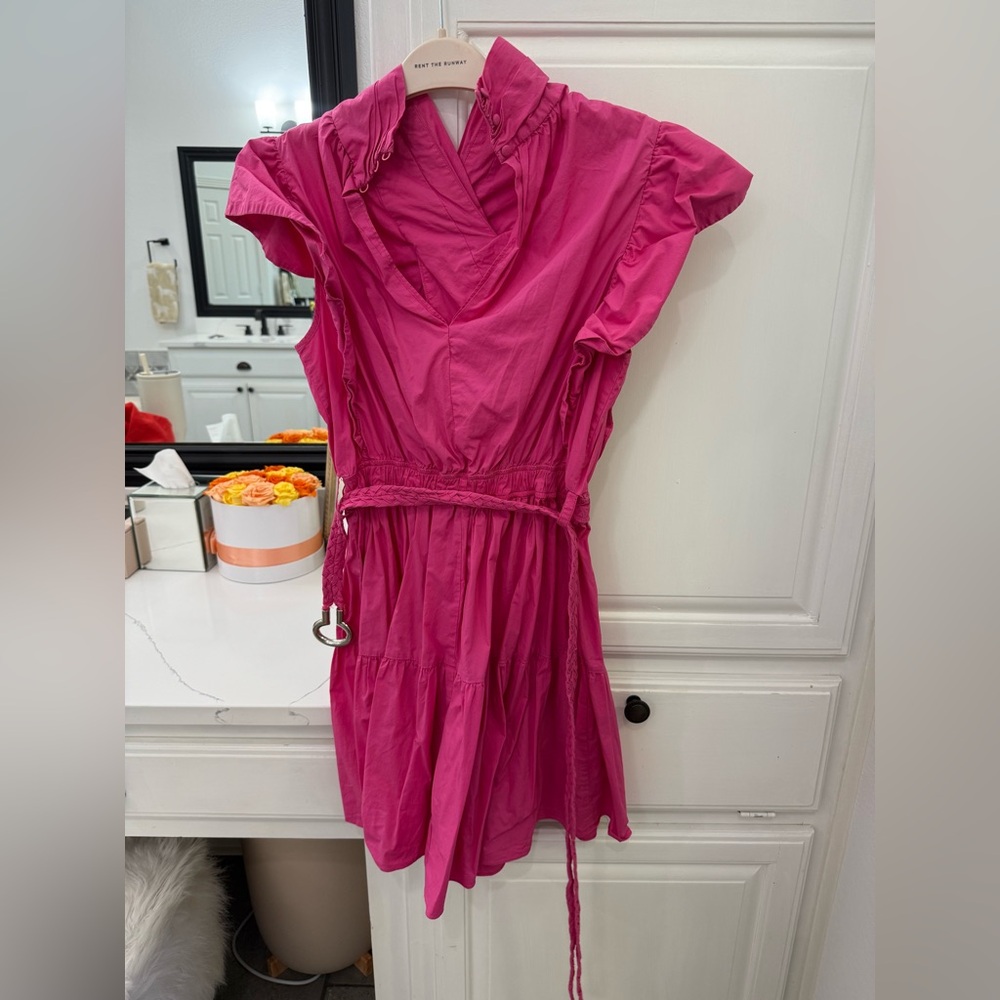 Pink Cutout Mini Dress - Picture 6 of 7
